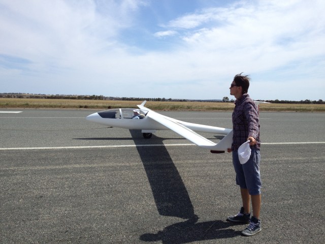 Glider take-off